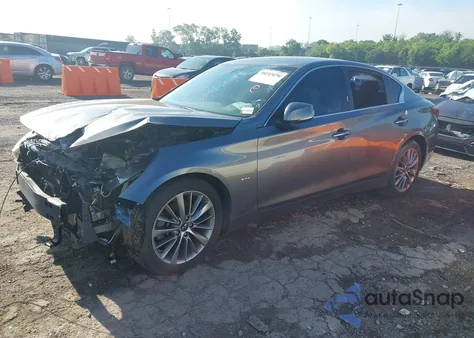 2018 Infiniti Q50 3.0T Luxe из США, поврежденный, VIN JN1EV7AR3JM431104